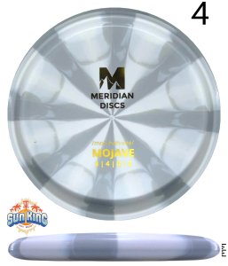 Meridian Discs Marbled Graphite Mojave (Peach)