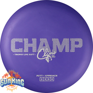 Climo Disc Golf Soft Trophy Line Champ