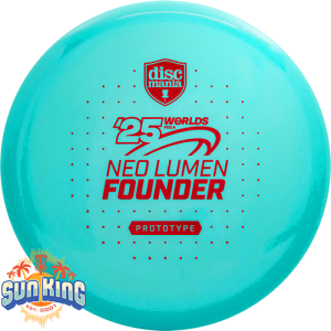 Discmania Neo Lumen Prototype Founder (Pro Worlds 2025)