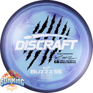 Discraft ESP Buzzz SS (Paul McBeth - 6X World Champion - Worlds 2026)