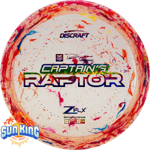 Discraft  Jawbreaker Z FLX  Swirl Captain's Raptor (Paul Ulibarri)