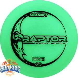 Discraft Z Seasonal Mega Glo Raptor