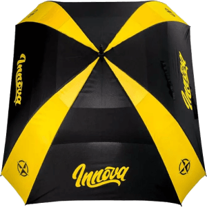 Innova Flow Umbrella (Black - Yellow)