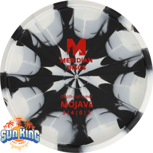Meridian Discs Marbled Graphite Mojave (Black/Gray)