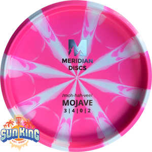 Meridian Discs Marbled Graphite Mojave (Pink /Purple)