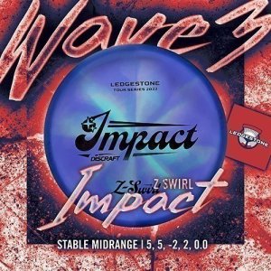 Discraft Z Swirl Tour Series Impact (2022 Ledgestone)