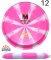 Meridian Discs Marbled Graphite Mojave (Pink /Purple)