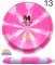 Meridian Discs Marbled Graphite Mojave (Pink /Purple)
