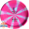 Meridian Discs Marbled Graphite Mojave (Pink /Purple)